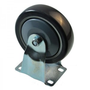 Force 102170C Rubber wiel zonder rem