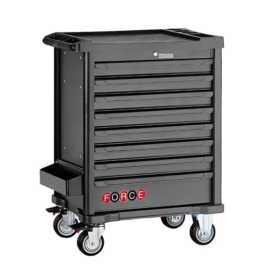 Force 10218M-512A Werkstattwagen Black Edition 512 tlg.