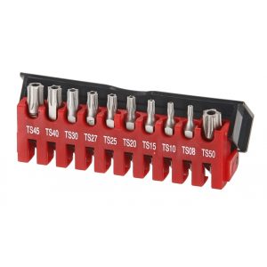 Force 21013 Bit set 5-kant Resistorx TS 10 delig