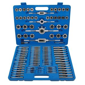 WT-2111 Coffret de tarauds et filières métriques & pouces 110 pcs