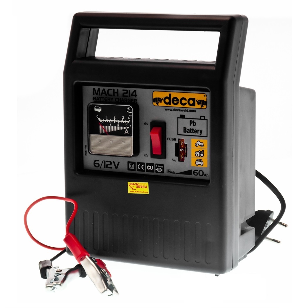 DECA MACH 214 Acculader 4 Amp 6/12 Volt - Afbeelding 2