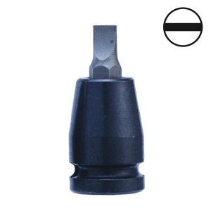 Force Douilles à choc tournevis Fente 1/2"