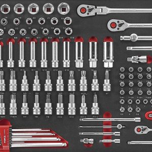 Force F31331 Foam Doppen combinatieset 133 delig