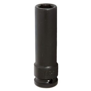 Force Douilles longues à choc 1/4" (6 pans) en pouce