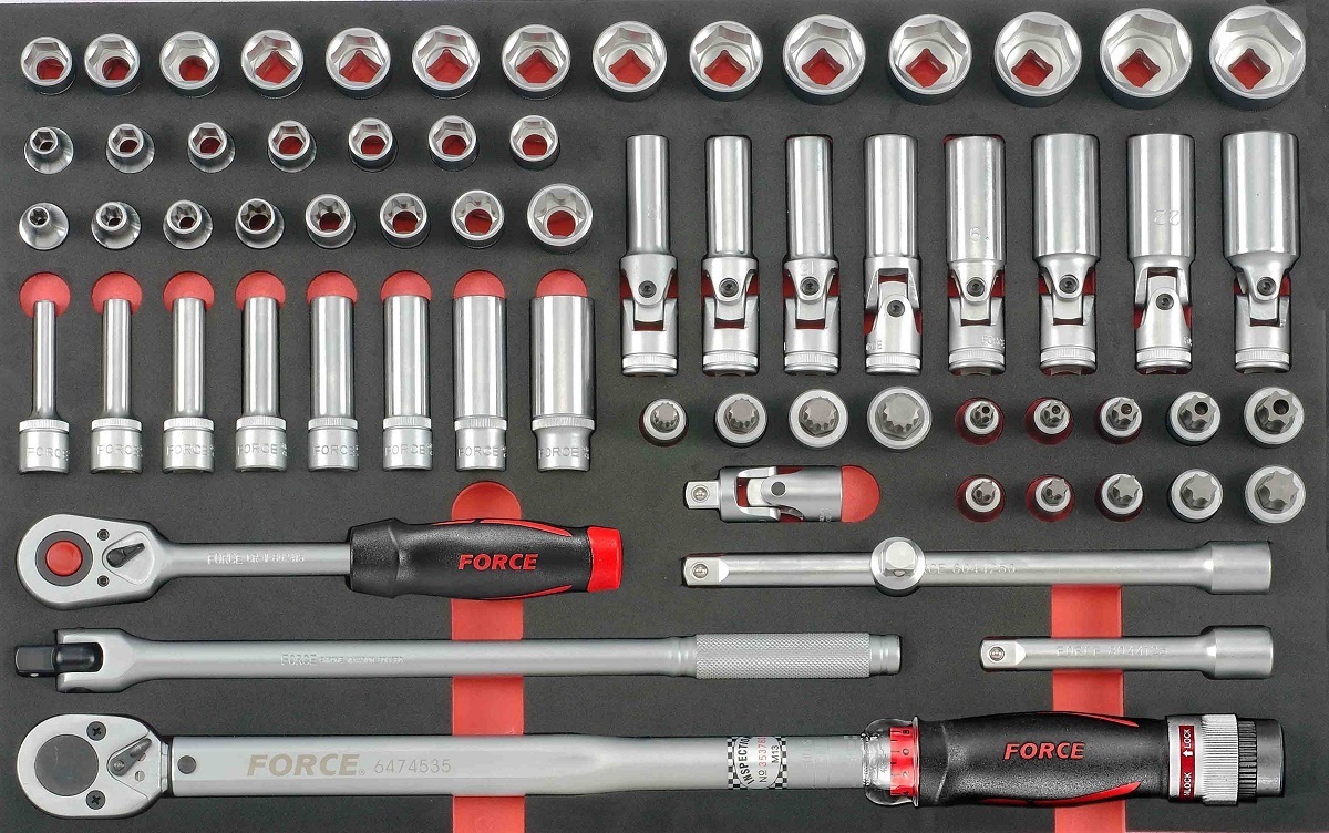 Force F4662 Module mousse de 66 douilles & accessoires
