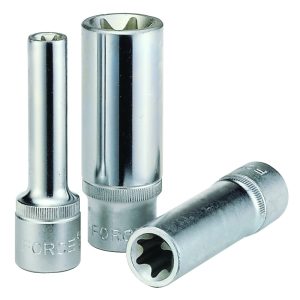 Force Douilles longues Torx (femelle) 1/4"