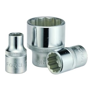 Force Douilles 1/4" (12 pans) en pouce