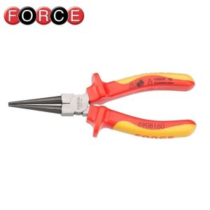 Force 6908160 Insulated Long Round Nose Pliers 6"