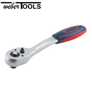 WT-8114 1/4" Omkeerbare gebogen ratelsleutel