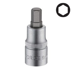 Force Douilles tournevis Hex 1/2" (55mmL) en pouce