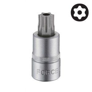 Force Douilles tournevis Torx percé 1/2" (55mmL)