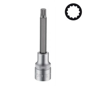 Force Douilles tournevis XZN (denture multiple) 1/2" (140mmL)