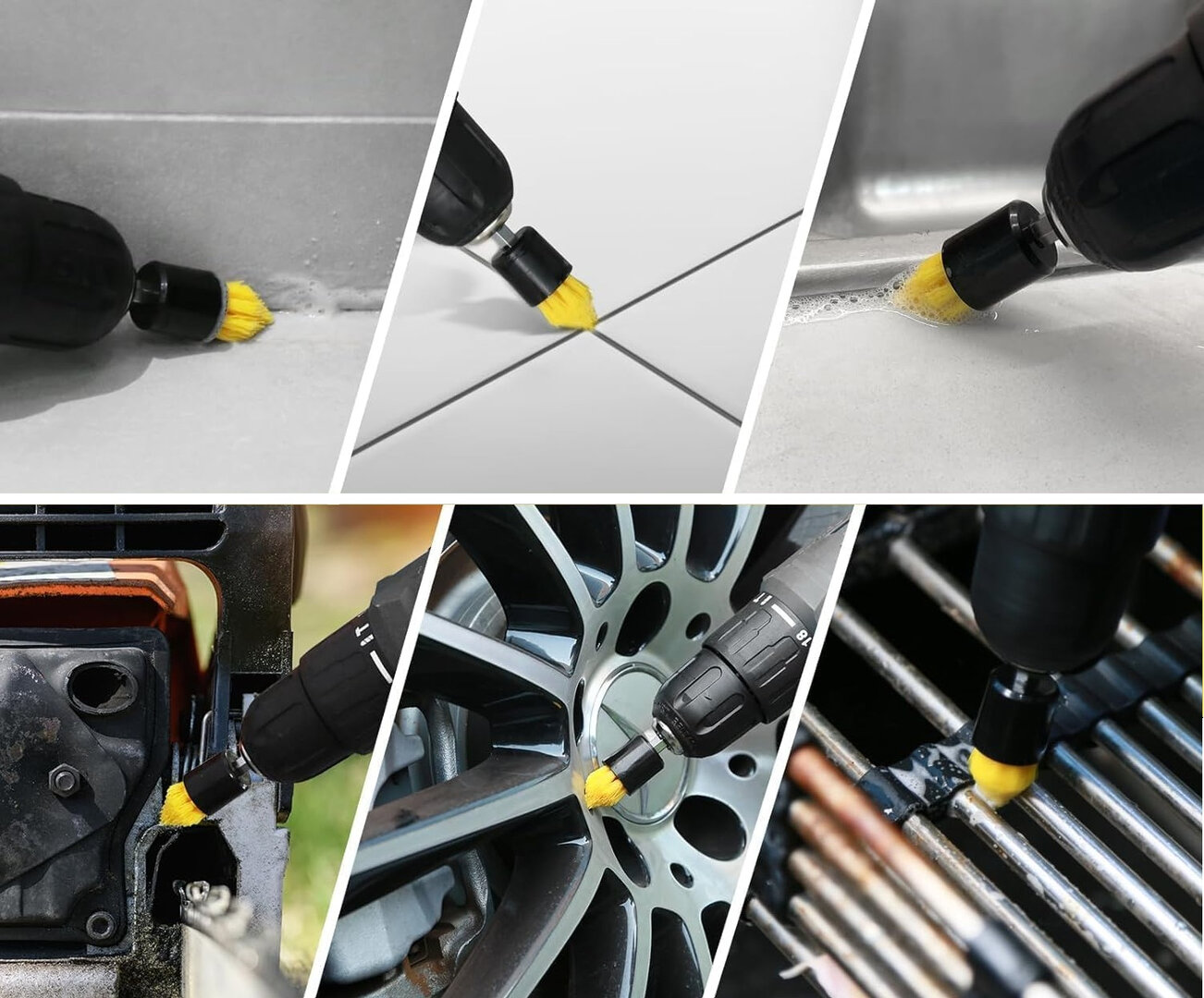 CC-1230 Drill Cleaning Brush Kit 10pc - Image 2