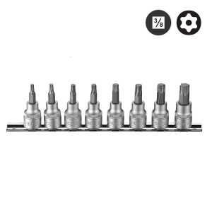 Force 3086T 3/8" Bit doppenset Resistorx 8 delig