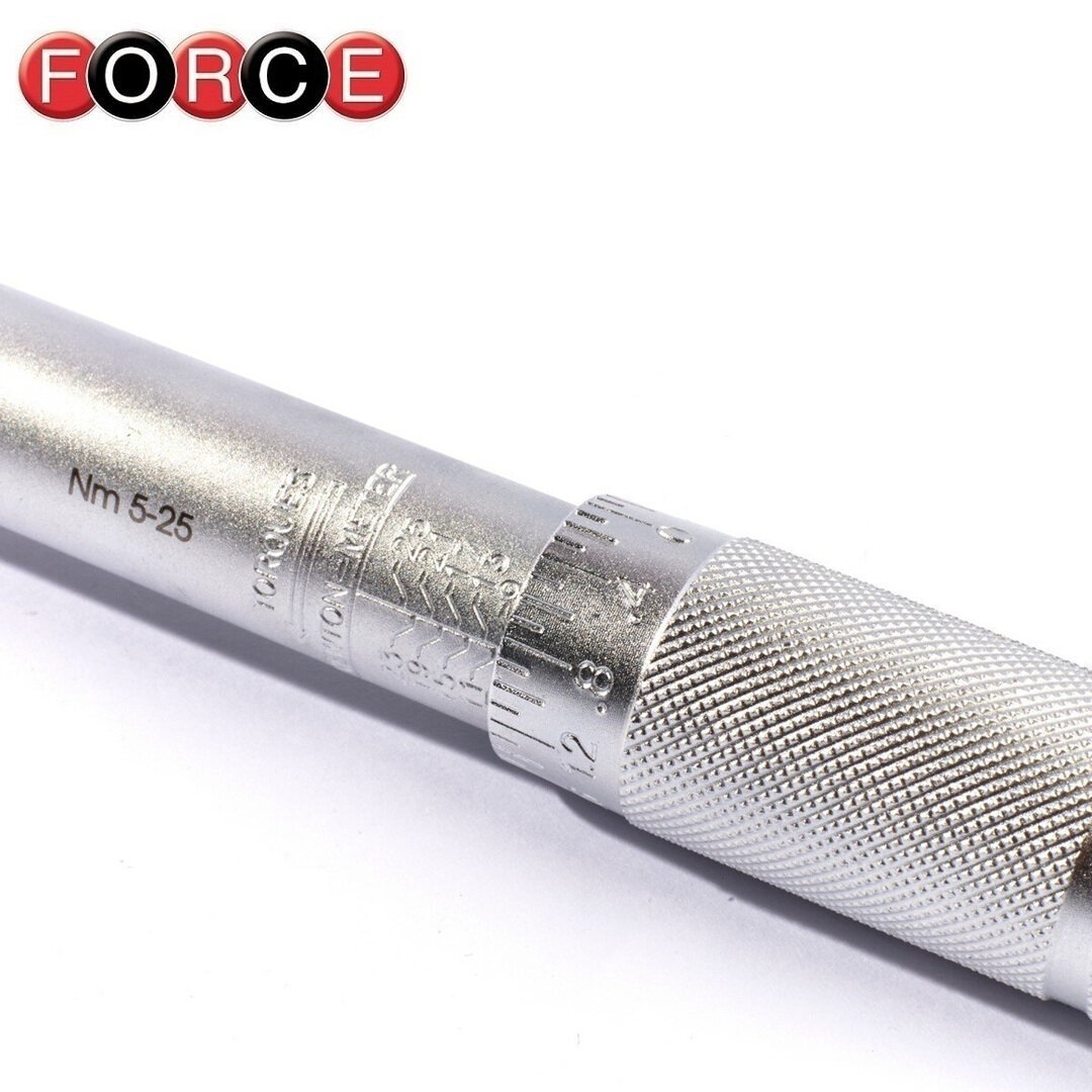 Force 6472275K 1/4" Clé dynamométrique 270mm 5 ~ 25Nm – Image 4