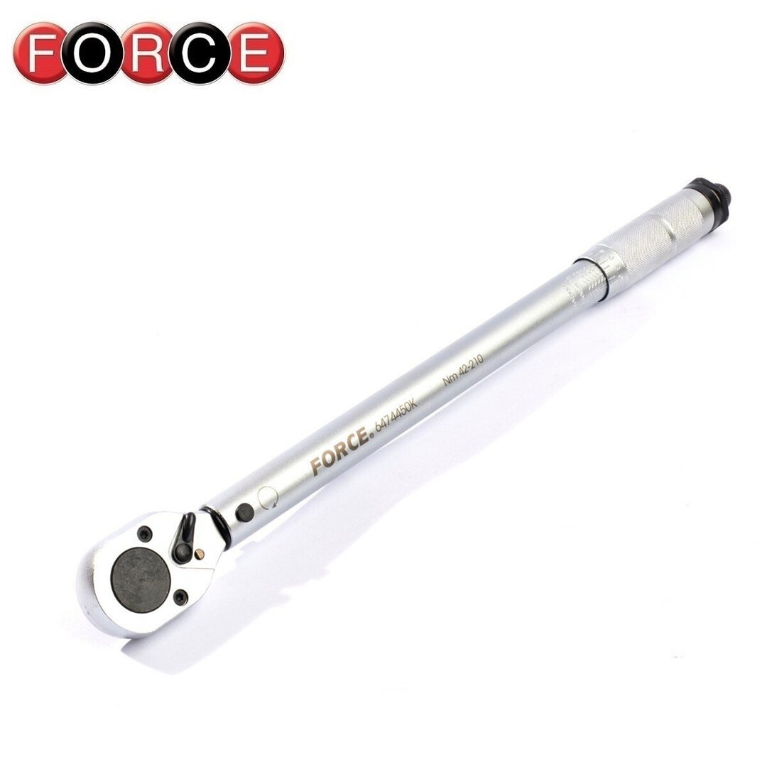 Force 6474450K 1/2" Drehmomentschlüssel 470mm 42 ~ 210Nm – Bild 2