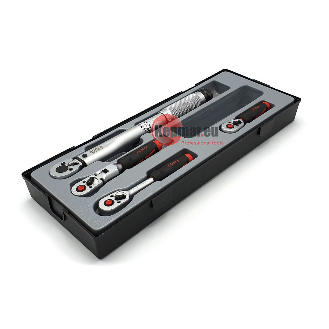 Force T2045 1/4" Ratelset 4 delig