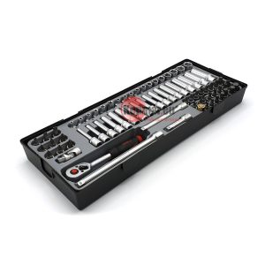 Force T2742-15 1/4" Doppenset 74 delig