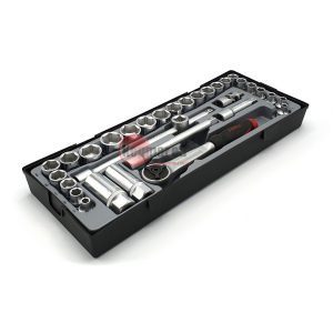 Force T3322 3/8" Doppenset 6-kant 32 delig