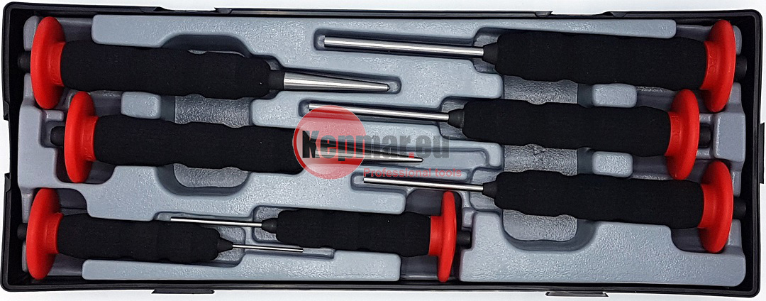 Force T50723 Quakeproof pin & taper punch set 7pc - Image 2