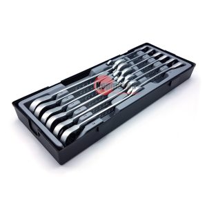 Force T51211 Steek-ratelsleutelset omkeerbaar 12 delig