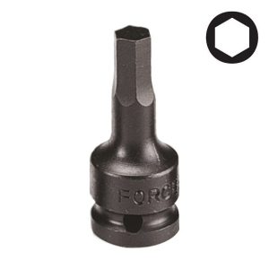 Force 1/2" Hex Impact socket bit (one piece) SAE
