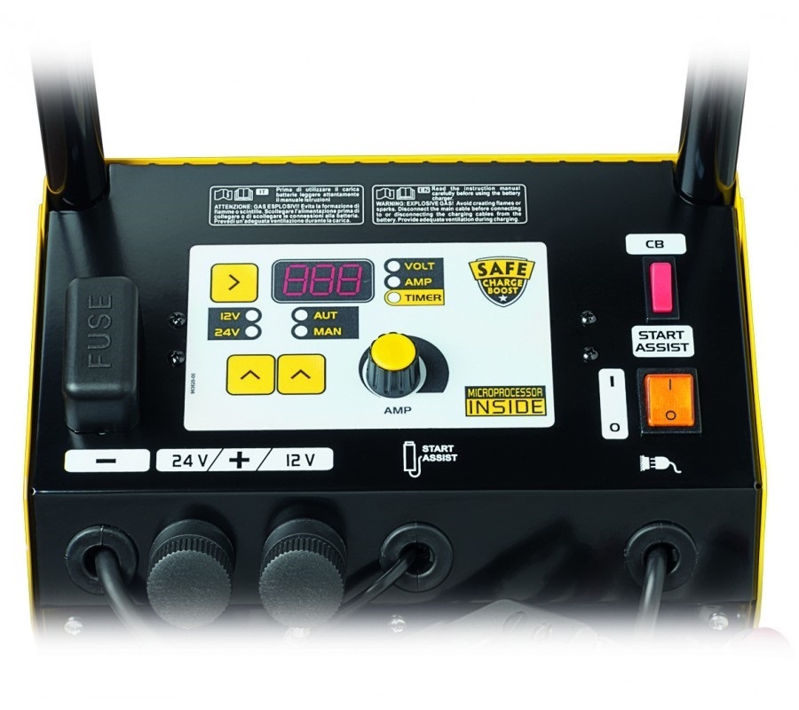 DECA SC 30/400 mobiles Ladegerät mit Starthilfe 400 Amp 12/24 Volt – Bild 2