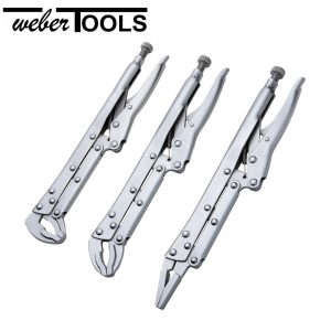 WT-1337 Long Reach Locking Pliers Set 3pc