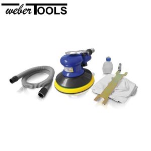 WT-147311 Excentrische perslucht schuurmachine met stofafzuiging
