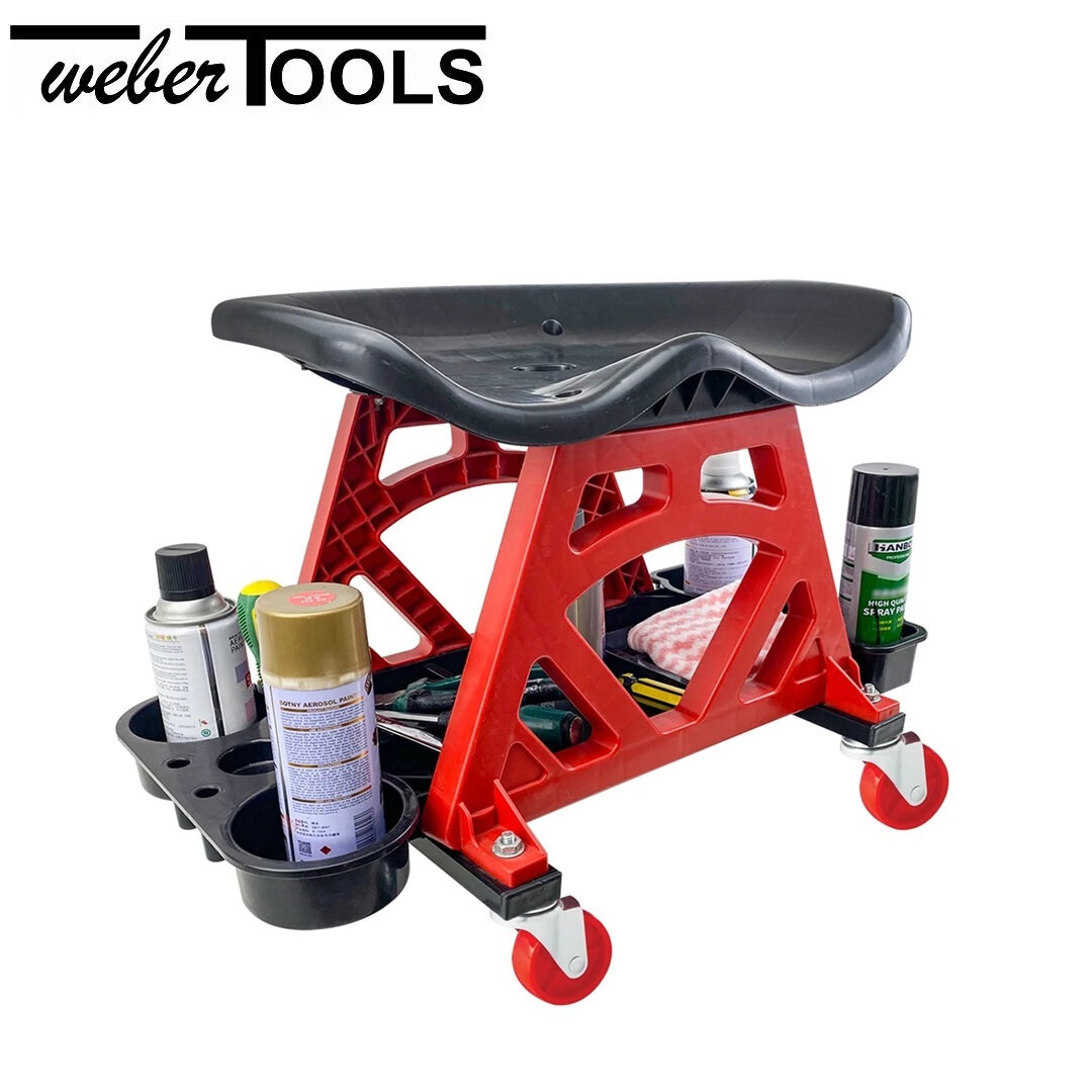 WT-429 Tabouret d’atelier ergonomique pour mécaniciens – Image 3
