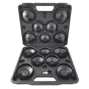 WT-61915 Jeu de 15 clés cloche coiffe pour filtre