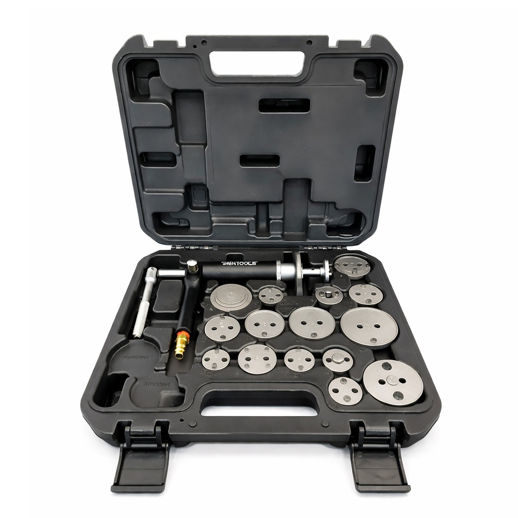 WT-6700 Pneumatische remzuiger terugstel set 16 delig