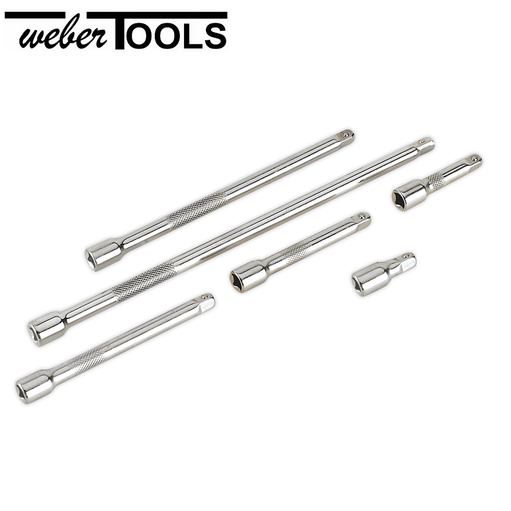 WT-8314 1/4" Verlengstukken set 6 delig