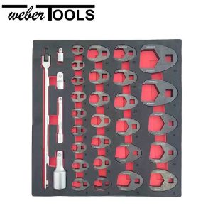 WT-8460 Jeu de de 32 embouts à tuyauter pied de corneille