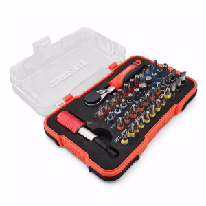 WT-8610 Bit set met bit-ratelsleutel 43 delig