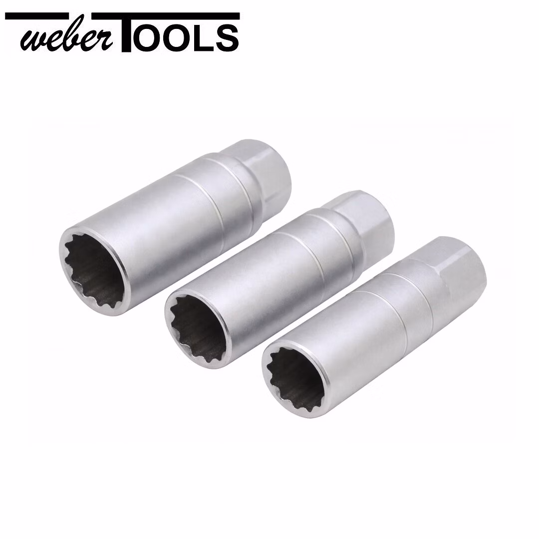 WT-8654 Bougiedoppenset dunwandig 12-kant 3 delig - Afbeelding 3