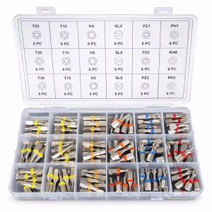 WT-8658 Power Bit Assortment 108pc