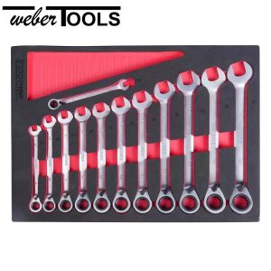WT-8912R Module de 12 clés mixtes à cliquet réversible